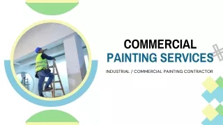 Welcome To Commercial Painting Services