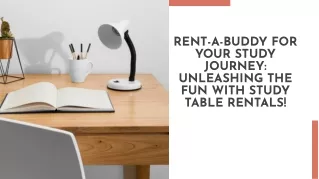 Study Table on rent in Bangalore