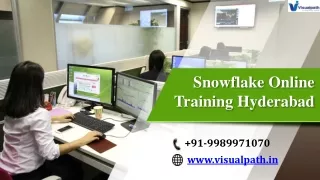 Snowflake Training in Hyderabad   |   Snowflake Training Online