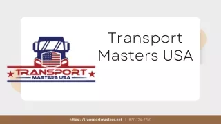 Vehicle Transport Services - Transport Masters USA