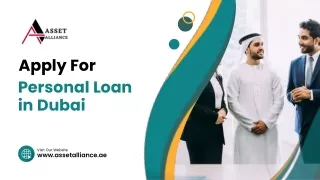 Apply For personal loan in dubai