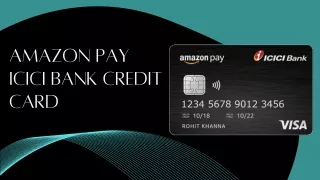 Amazon Pay ICICI Bank Credit Card