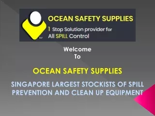 Ocean Safety Supplies - Spill Containment Pallets in Singapore