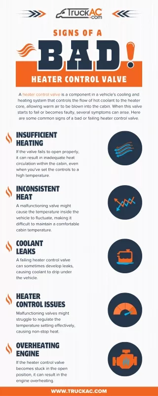 Signs of a Bad Heater Control Valve