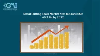 Metal Cutting Tools Market Revenue Share Analysis, Growth Forecast, 2023–2032