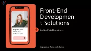 Crafting Digital Experiences Front-End Development Solutions