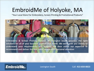 Embroidery Holyoke