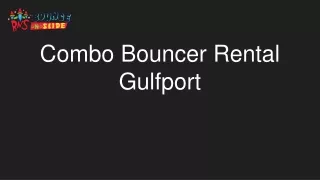 Combo Bouncer Rental Gulfport