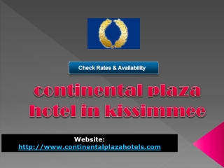 continental plaza hotel in kissimmee