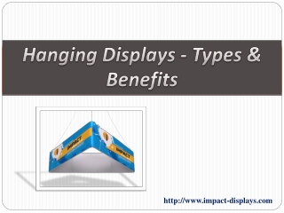 Hanging Displays -Types & Benefits