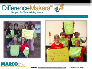MARCOPromotionalProducts-Difference Makers