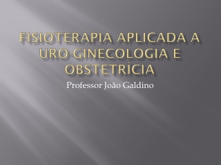 Fisioterapia aplicada