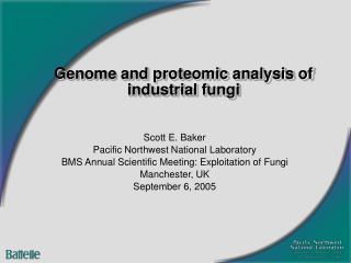 Genome and proteomic analysis of industrial fungi