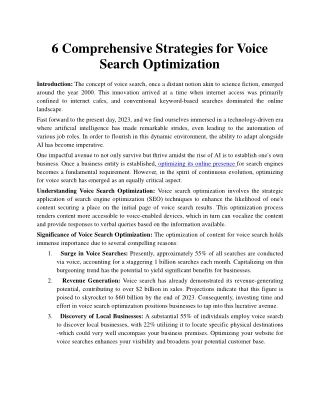 6-Comprehensive-Strategies-for-Voice-Search-Optimization
