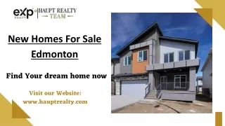 New Homes For Sale Edmonton