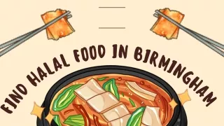 Where To Find Halal Food in Birmingham