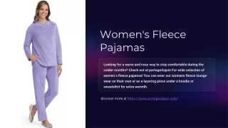 Womens-Fleece-Pajamas