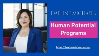 Human Potential Programs