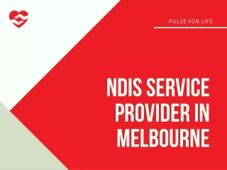 NDIS Serice Provider in Melbourne