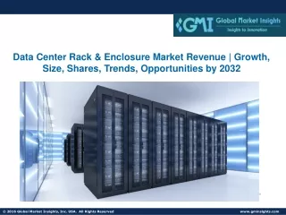 Data Center Rack & Enclosure Market Revenue | Growth, Size, Shares, Trends 2032