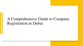 A Comprehensive Guide to Company Registration in Dubai_