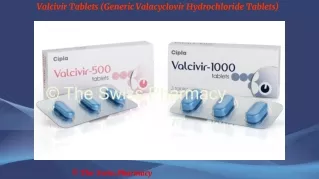 Valcivir Tablets (Generic Valacyclovir Hydrochloride Tablets)