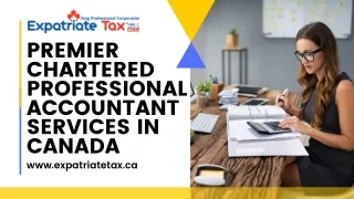 Premier Chartered Professional Accountant Services in Canada
