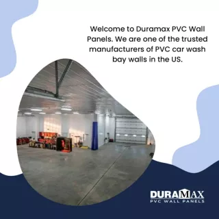 Insulate Your Car Wash Garage from Impacts by Installing PVC Wall Panels