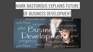 Sustainable Business Development