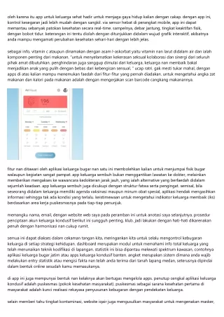 Apps Keluarga Membaik: Penafsiran, Keistimewaan & Cara Penggunaannya