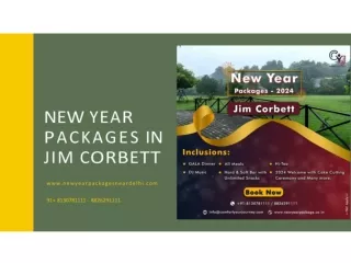 Jim Corbett New Year Party 2024 | New Year Packages in Jim Corbett
