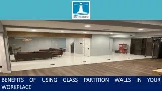 Benefits of Using Glass Partition Walls in Your Workplace