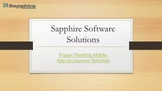 Prayer Reading Mobile App Development Services