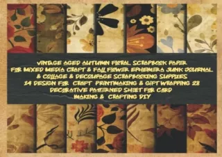 $PDF$/READ/DOWNLOAD vintage antique music sheet scrapbook paper 28 decoupage & c