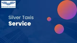 Sydney Silver Taxis Service