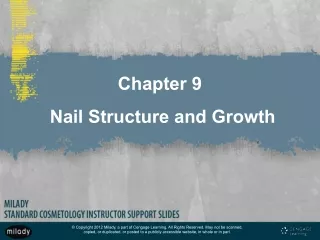 Chapter 9 Nail Structure and Growth