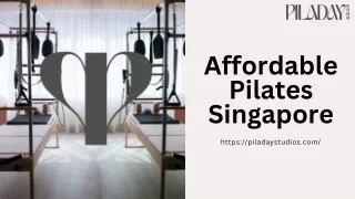 Affordable Pilates Singapore