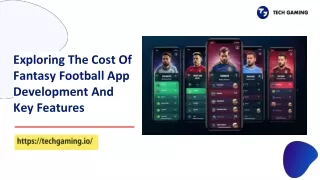 Exploring The Cost Of Fantasy Football App Development And Key Features