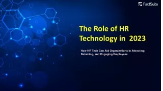 The Role of HR Technology in 2023