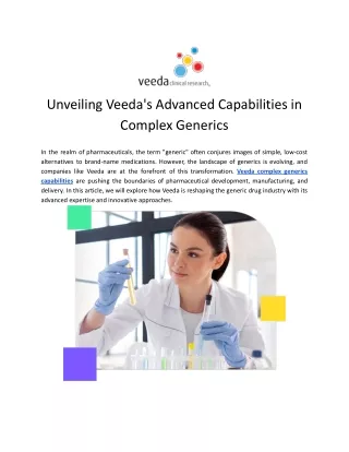 Veeda Complex Generics Capabilities