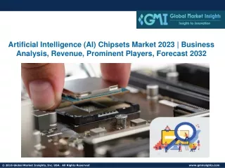 Artificial Intelligence (AI) Chipsets Market 2023 | Business Analysis, Revenue