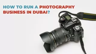 Photography Business in Dubai