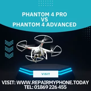 What are the differences in camera specs between the Phantom 4 Pro and the Phantom 4 Advanced