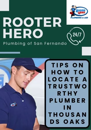 Tips On How To Locate A Trustworthy Plumber In Thousands Oaks!