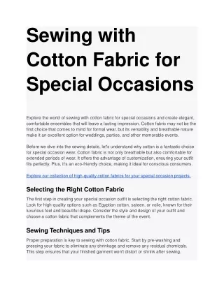 Sewing-with-Cotton-Fabric-for-Special-Occasions