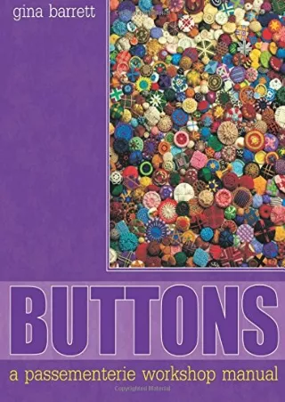 PDF/READ Buttons: A Passementerie Workshop Manual android