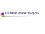 Likelihood-Based Phylogeny