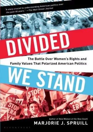 [Ebook] Divided We Stand: The Battle Over Women's Rights and Family Values That