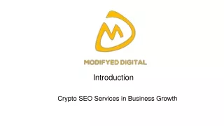 The Role of Crypto SEO Services in Business Growth