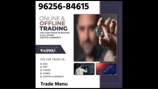 Dabba Trading Broker | Trade Menu | 96256-84615